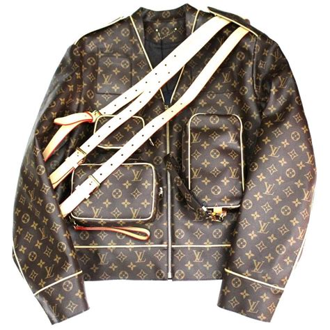 lv leather jacket|louis vuitton leather jacket price.